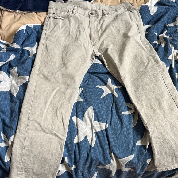 Levi's Men's Straight Jeans in Light Tan 38x30 - Picture 1 of 5